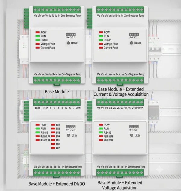 low voltage current monitoring