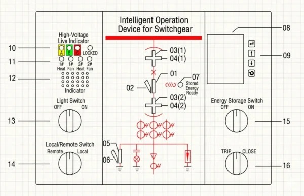 Smart Switchgear Controller ADW6800