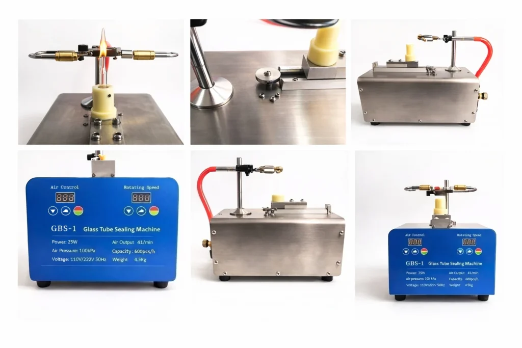 Product Detail Images of Flame Sealing Machine Detail