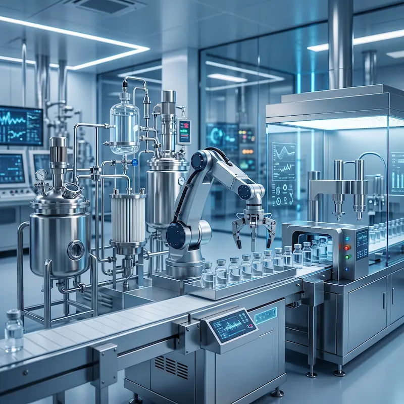 What is pharmaceutical production equipment