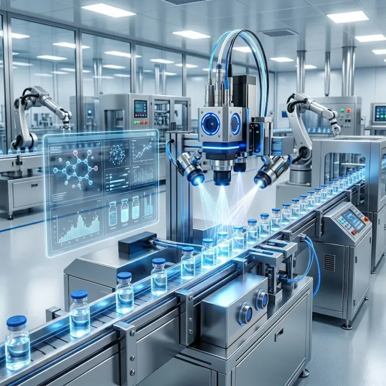 What equipment is used in a pharmaceutical