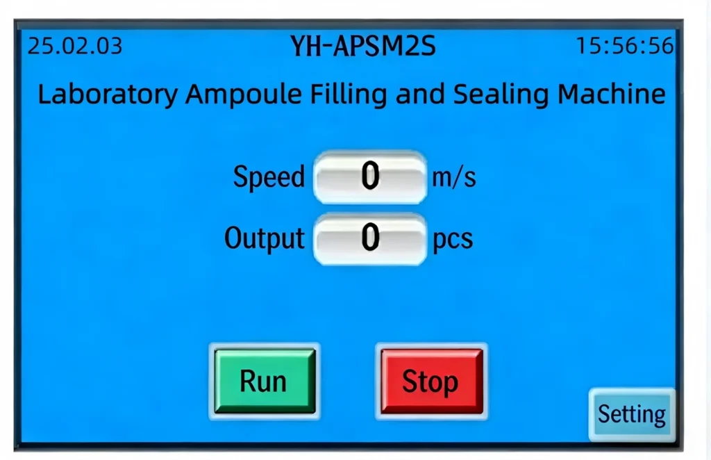 Desktop Ampoule Filling And SealingMachine