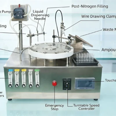 Desktop Ampoule Filling And SealingMachine