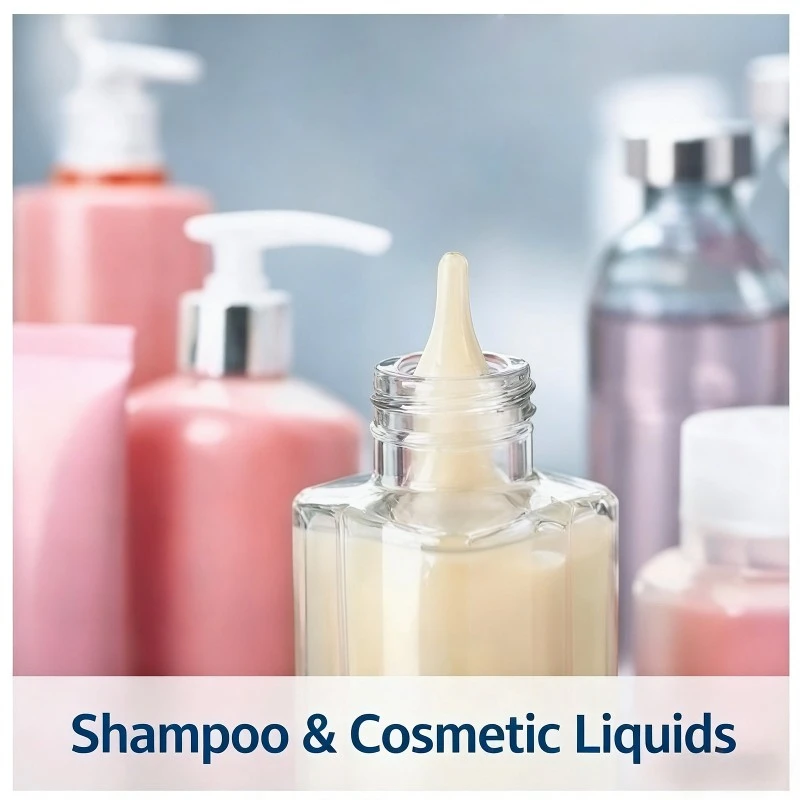 Shampoo and cosmetic liquids