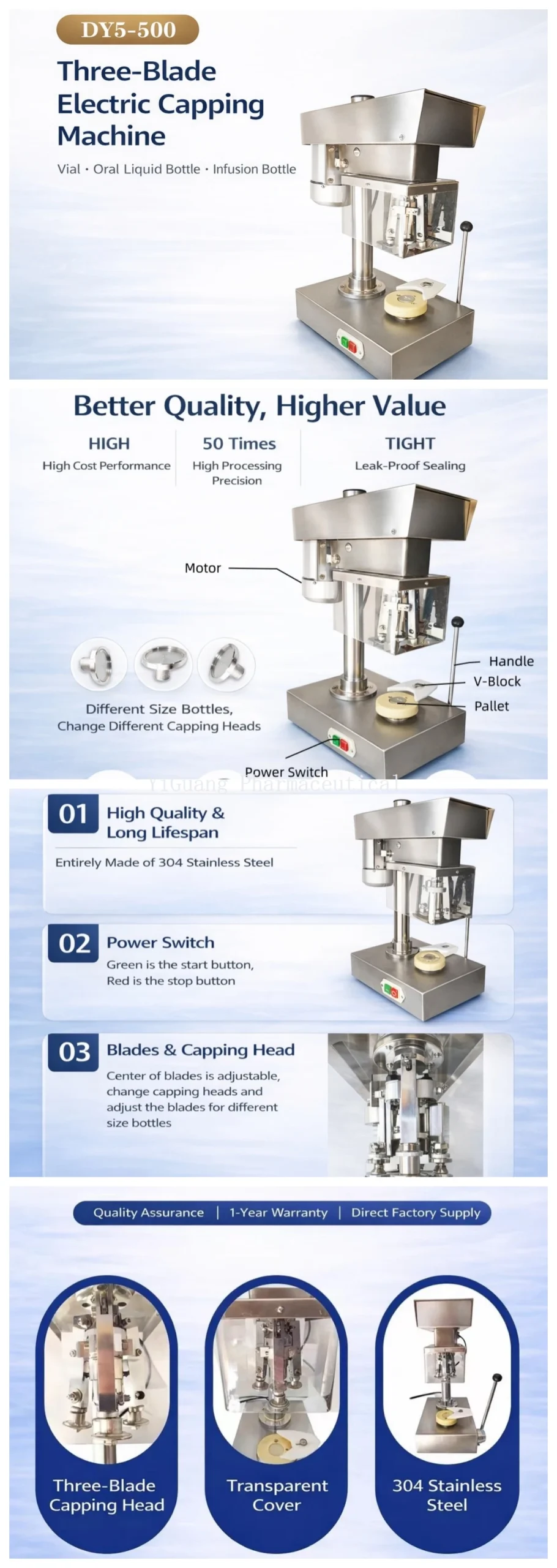 Desktop Bottle Capping Machine