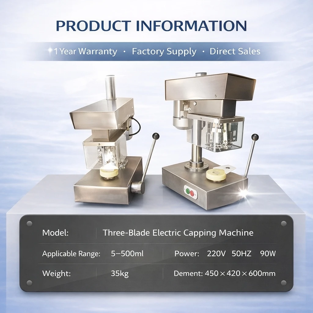 Desktop Bottle Capping Machine
