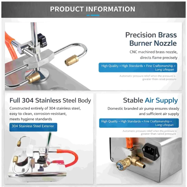 Manual Ampoule Flame Sealing Machine