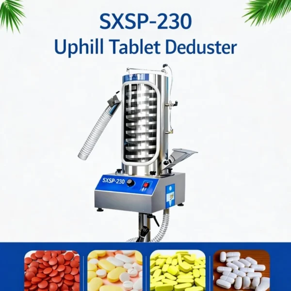Uphill Tablet Deduster Polishing Machine
