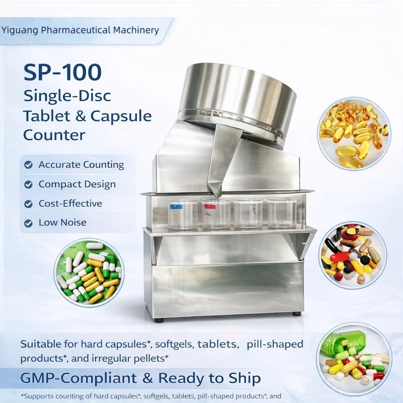 Semi-automatic Tablet and Capsule Counting Machine