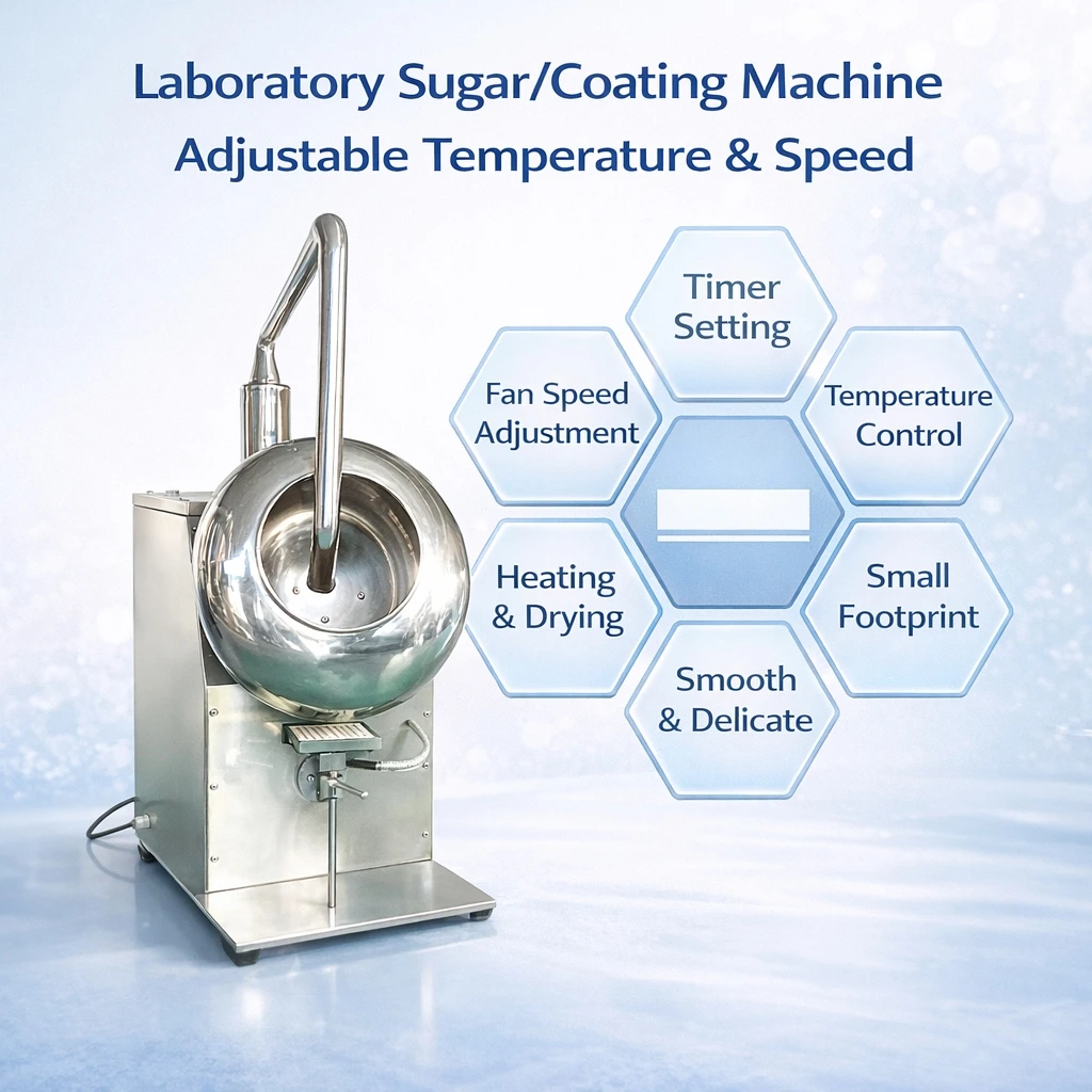 Compact Tablet Sugar Coating Machine