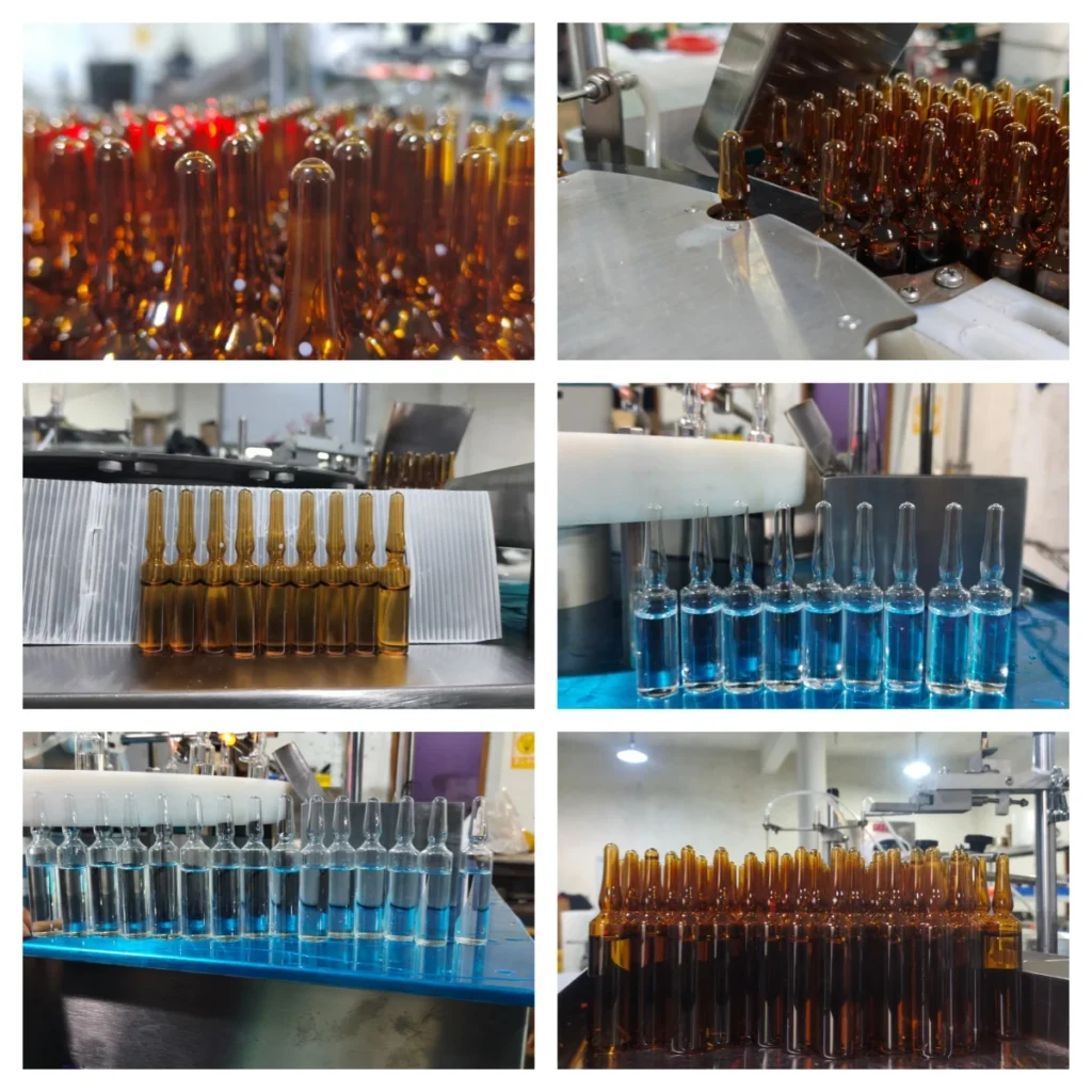 Compact Desktop Automatic Ampoule Filling and Sealing Machine