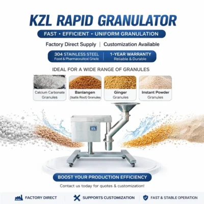 Powder Sizing and Particle Size Reduction