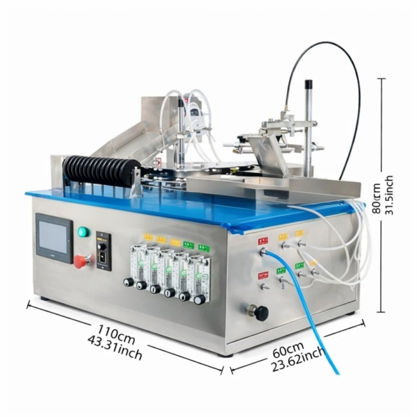 Compact Desktop Automatic Ampoule Filling and Sealing Machine