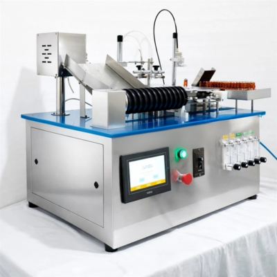 Compact Desktop Automatic Ampoule Filling and Sealing Machine
