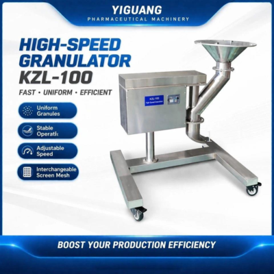 Conical Screen Granulator For Powder Sizing and Particle Size Reduction