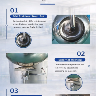 Compact Tablet Sugar Coating Machine