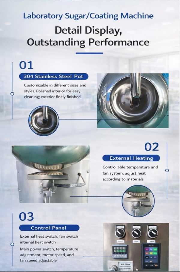 Compact Tablet Sugar Coating Machine