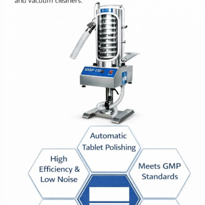 Uphill Tablet Deduster Polishing Machine