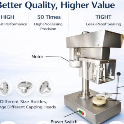 Desktop Bottle Capping Machine